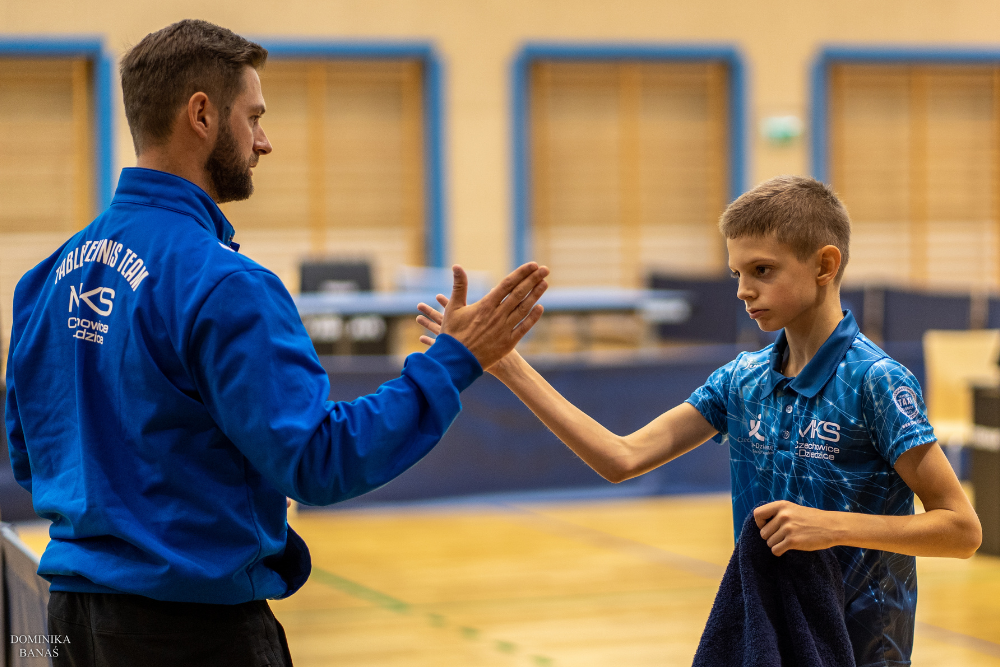 Trening tenisa stołowego po mistrzowsku
