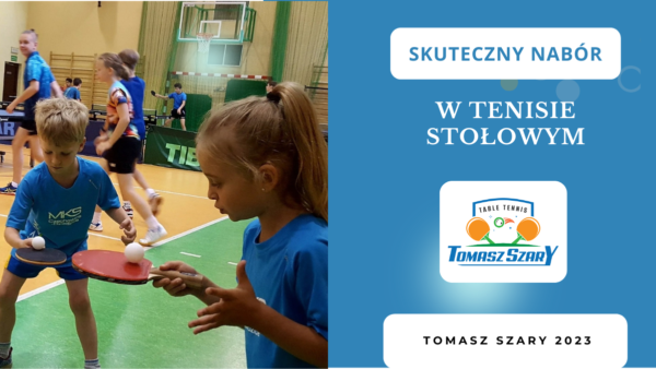 Skuteczny nabór w tenisie stołowym